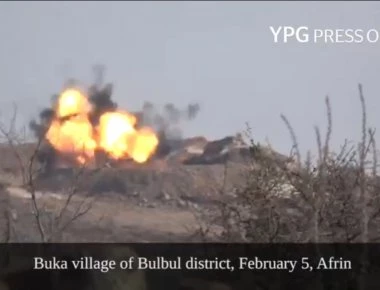 Νέο κτύπημα από το YPG στην Αφρίν: Τουρκικό M-60 Α3 καταστρέφεται από Α/Τ βλήμα (βίντεο)